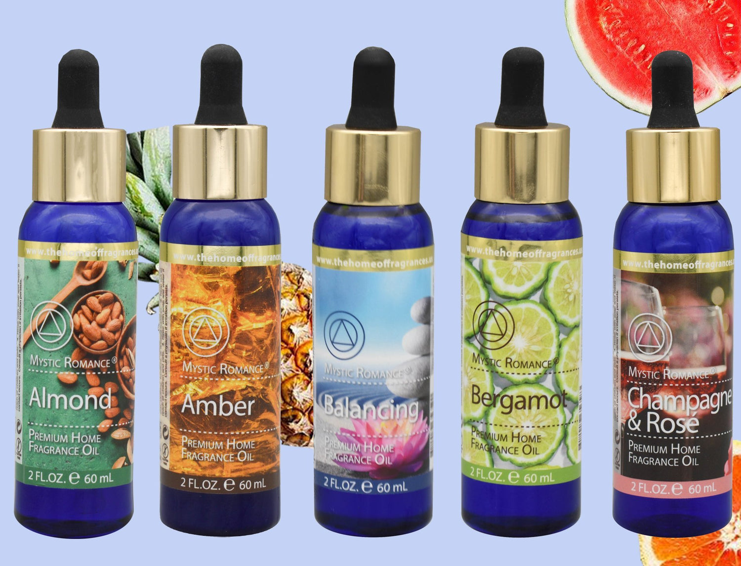 Fragrance Oils with Dropper