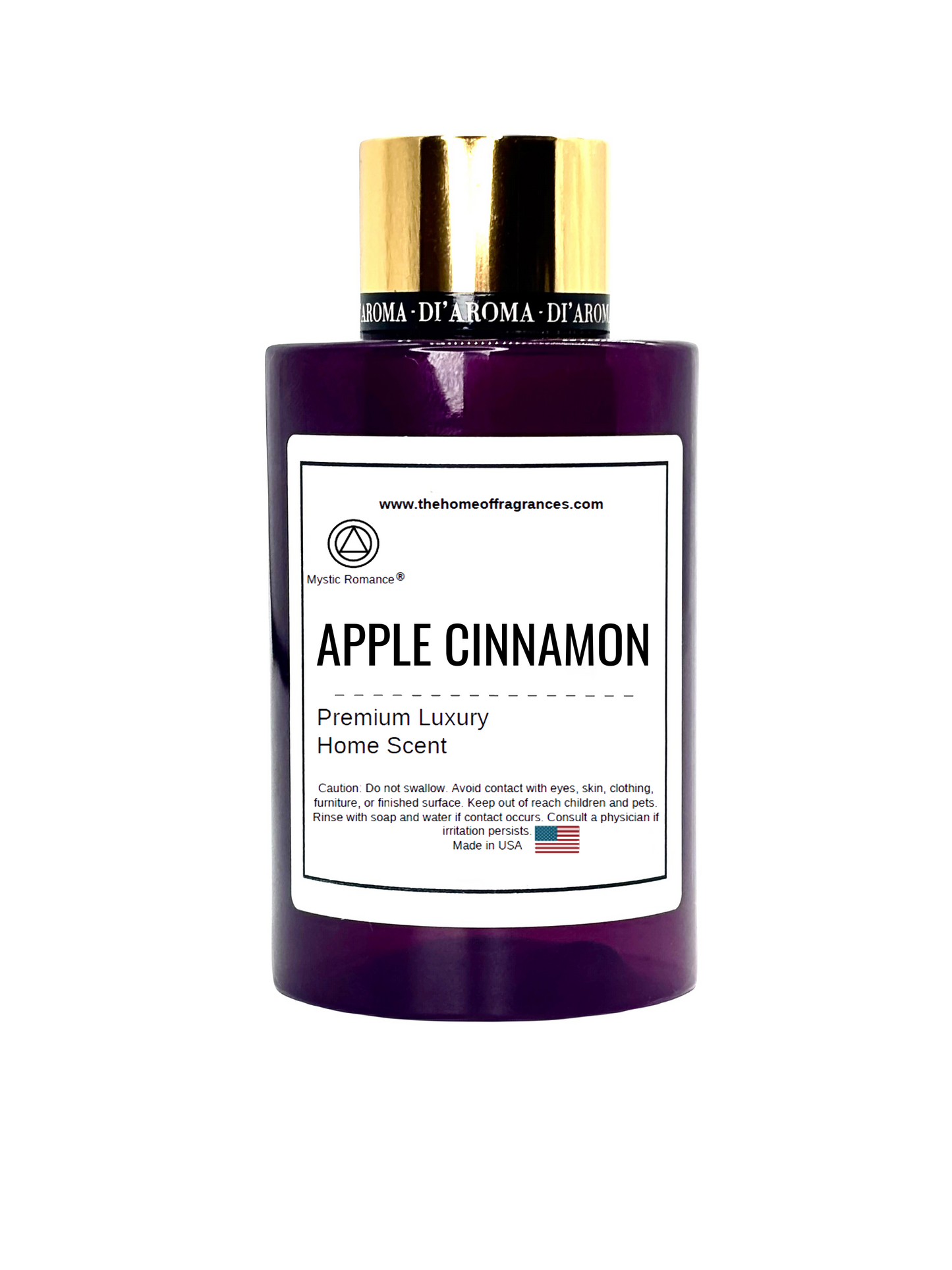 Apple Cinnamon HVAC Scent 120ml Purple Bottle