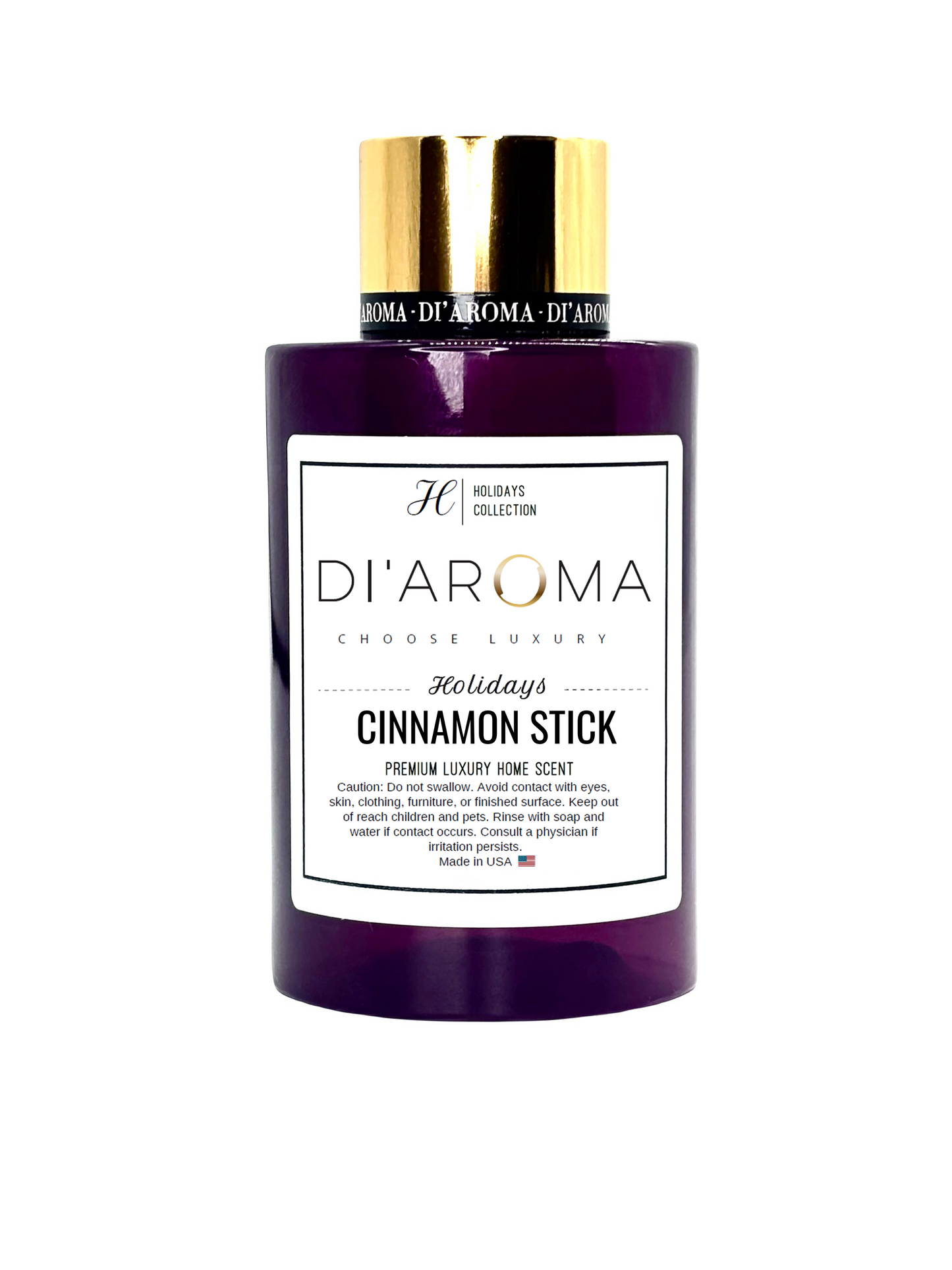 Cinnamon Stick HVAC Holidays Collection 120ml Purple Bottle