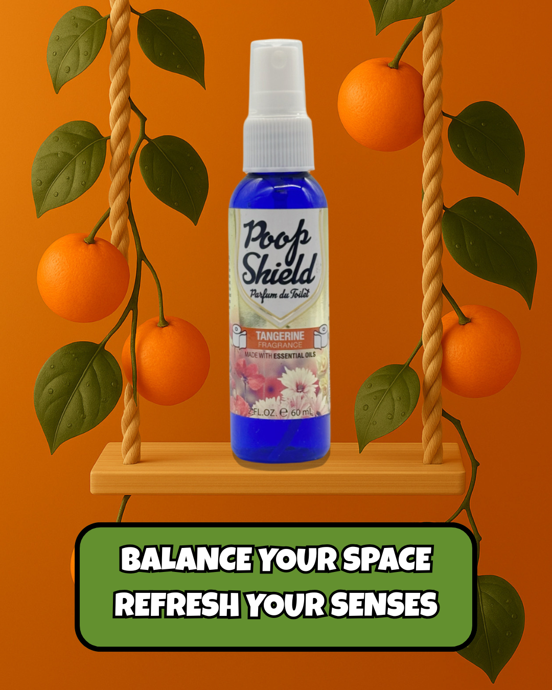 Mystic Romance Poop Shield Tangerine Scent Mystic Romance