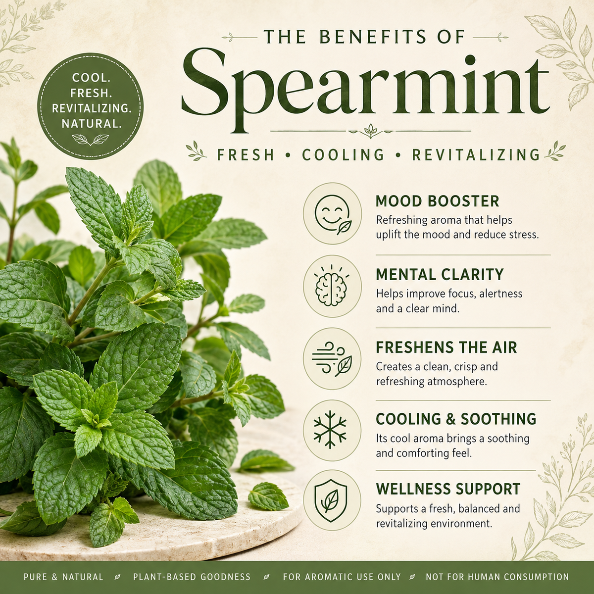 Spearmint Essential Oil 4 Fl Oz