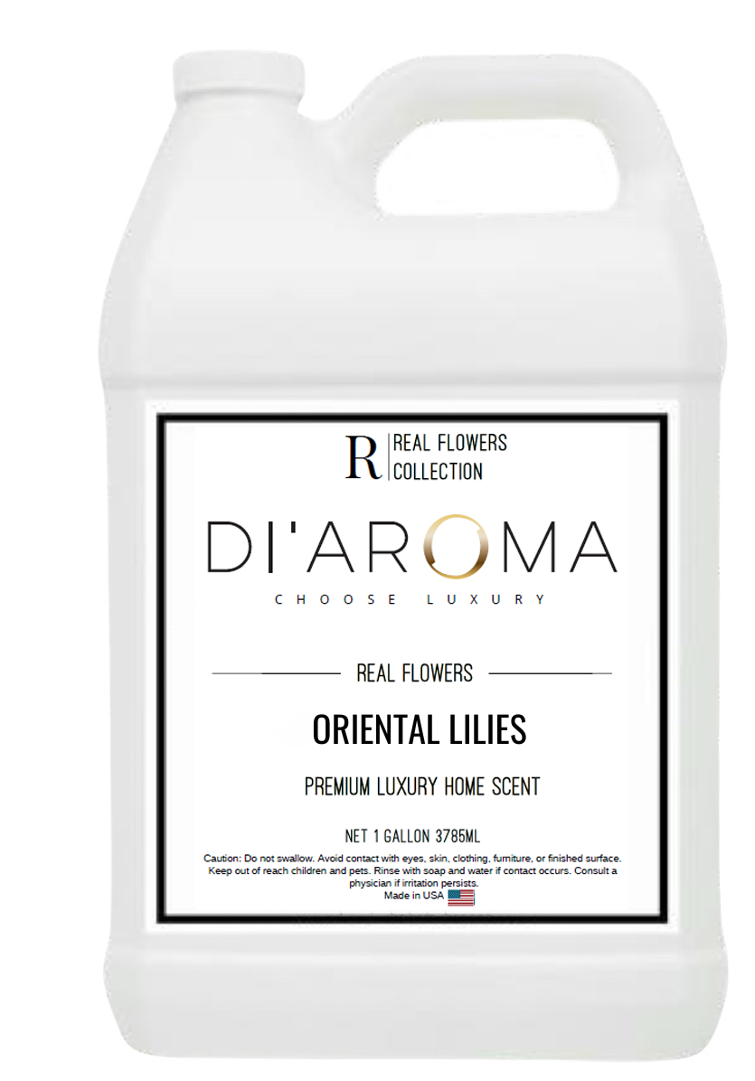 Oriental Lilies HVAC Real Flowers Collection Gallon