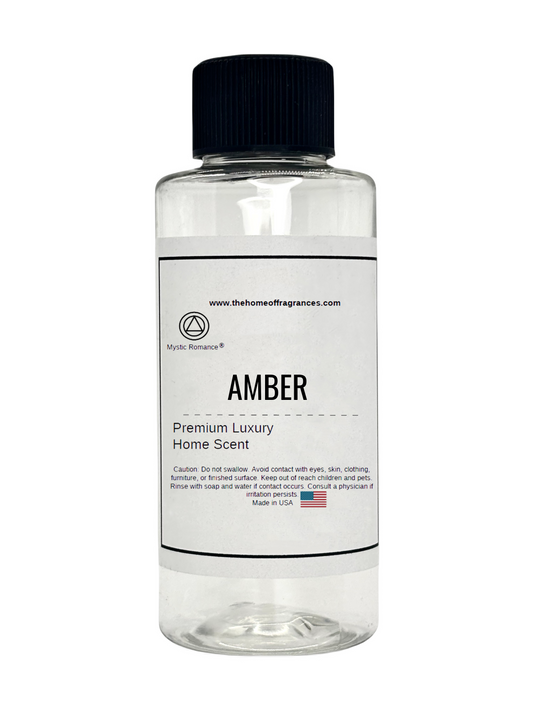 Amber HVAC Scent 60ml Clear Bottle