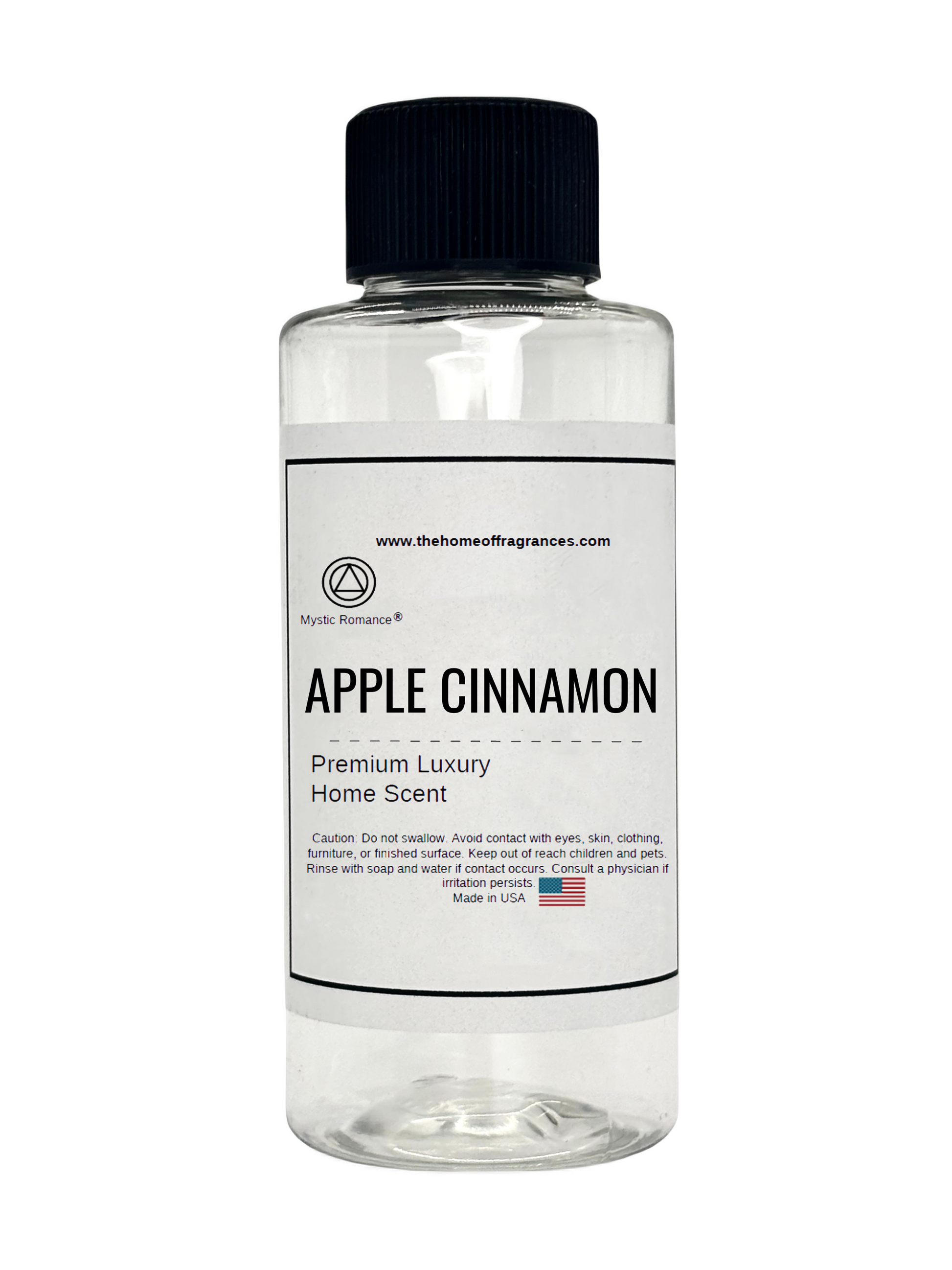 Apple Cinnamon HVAC Scent 60ml Clear Bottle