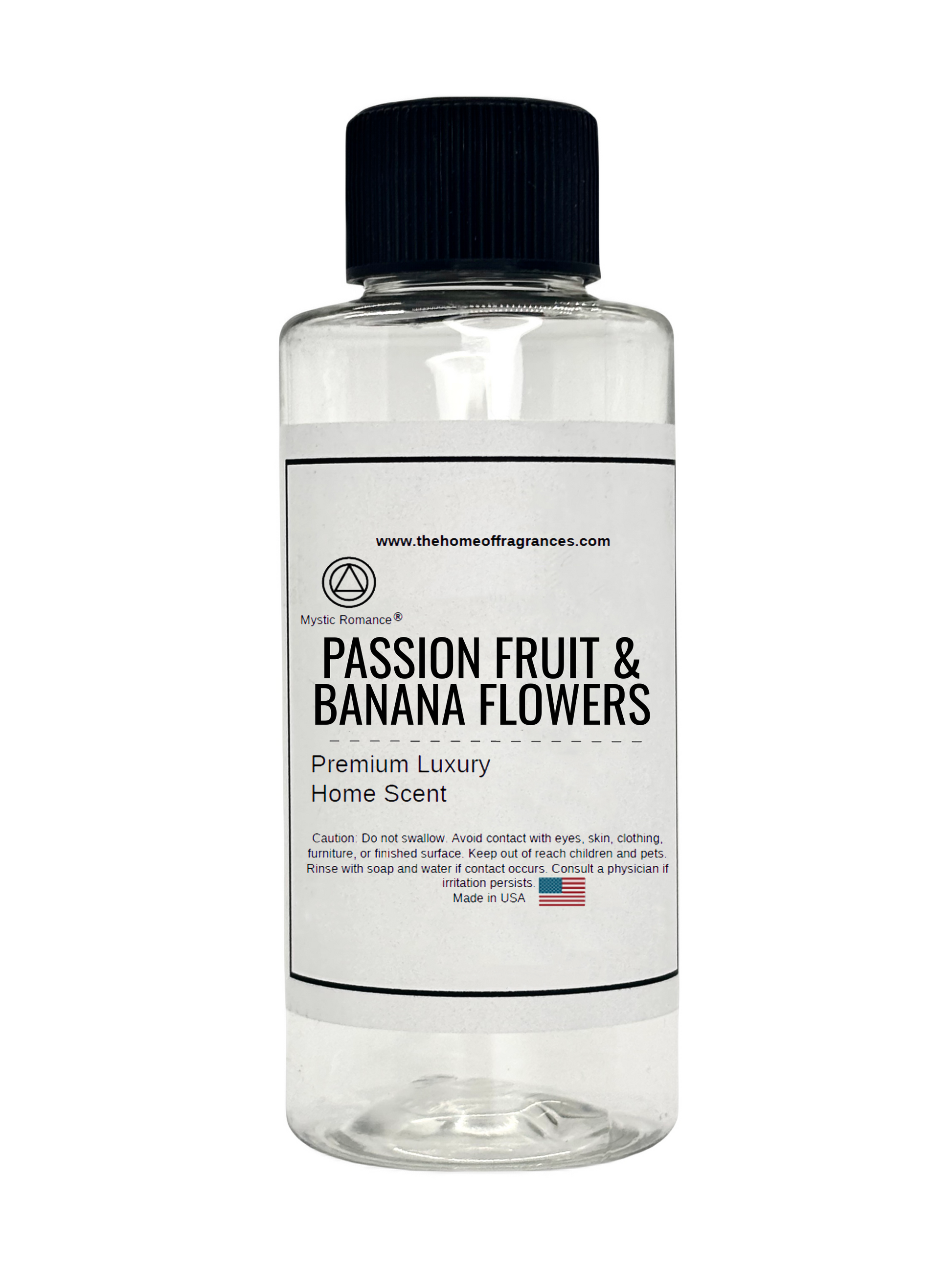 Passion Fruit & Banana Flowers HVAC Scent 60ml Clear Bottle