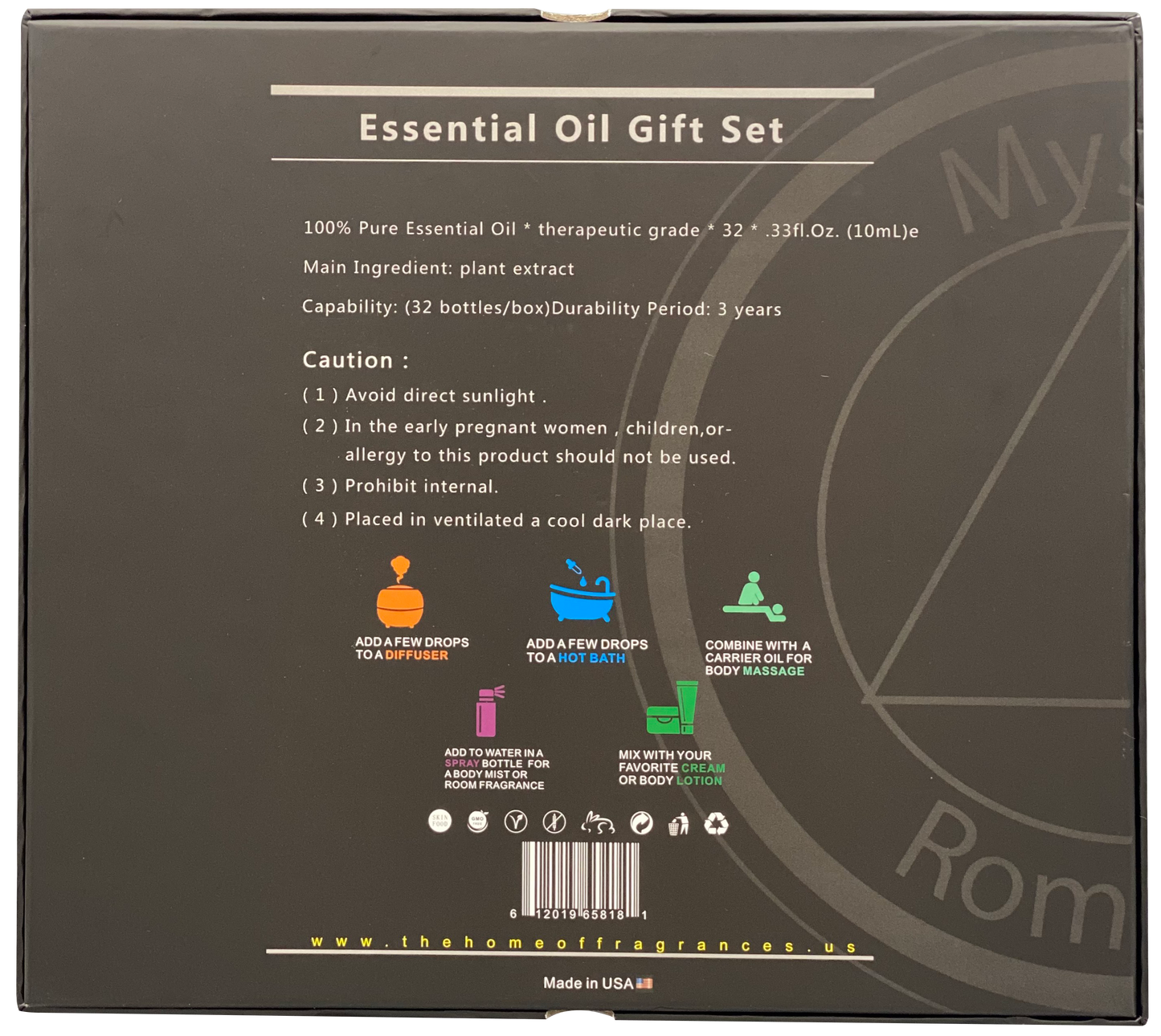 Gift Set 32 Pieces Mystic Romance