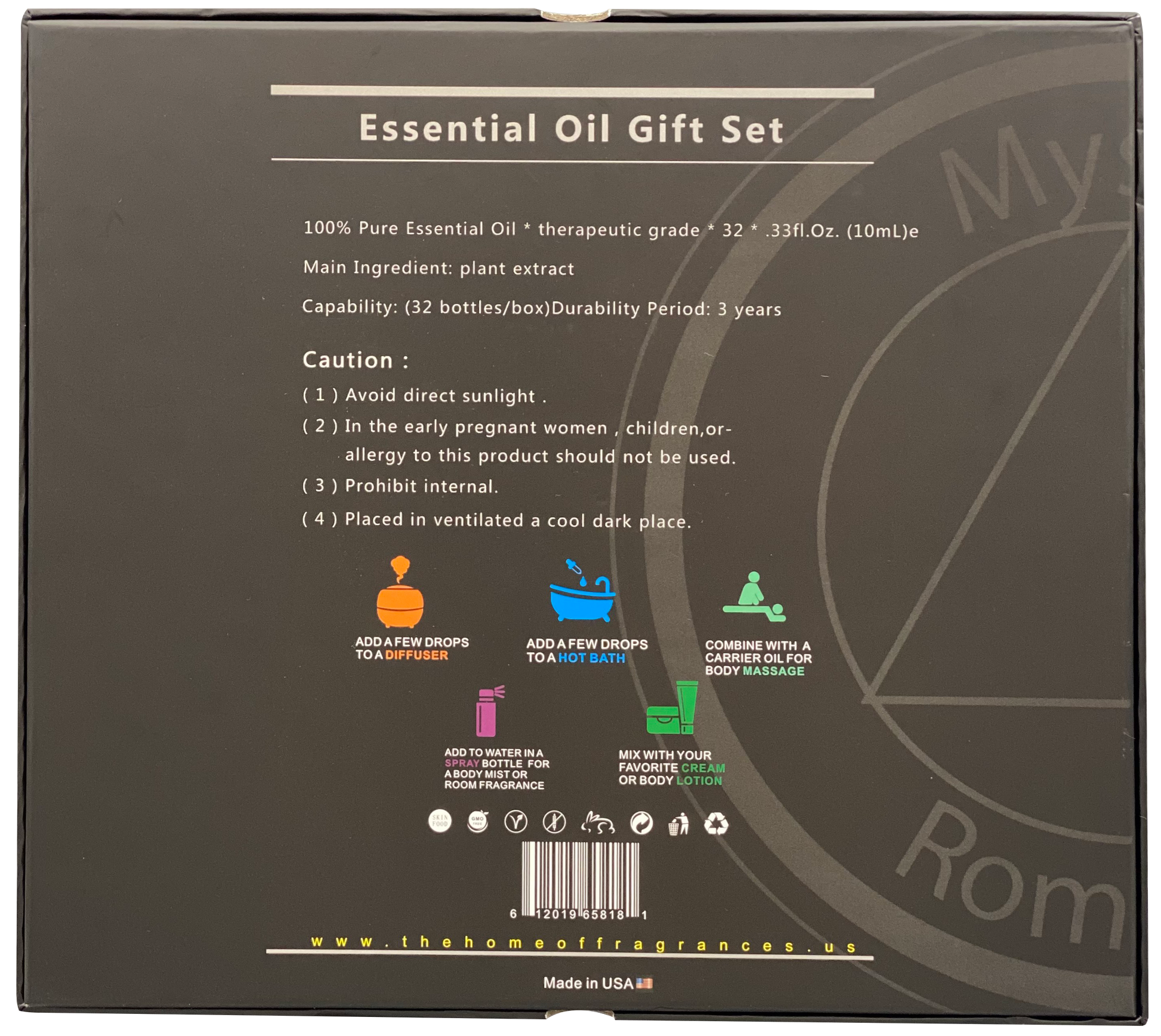 Gift Set 32 Pieces Mystic Romance