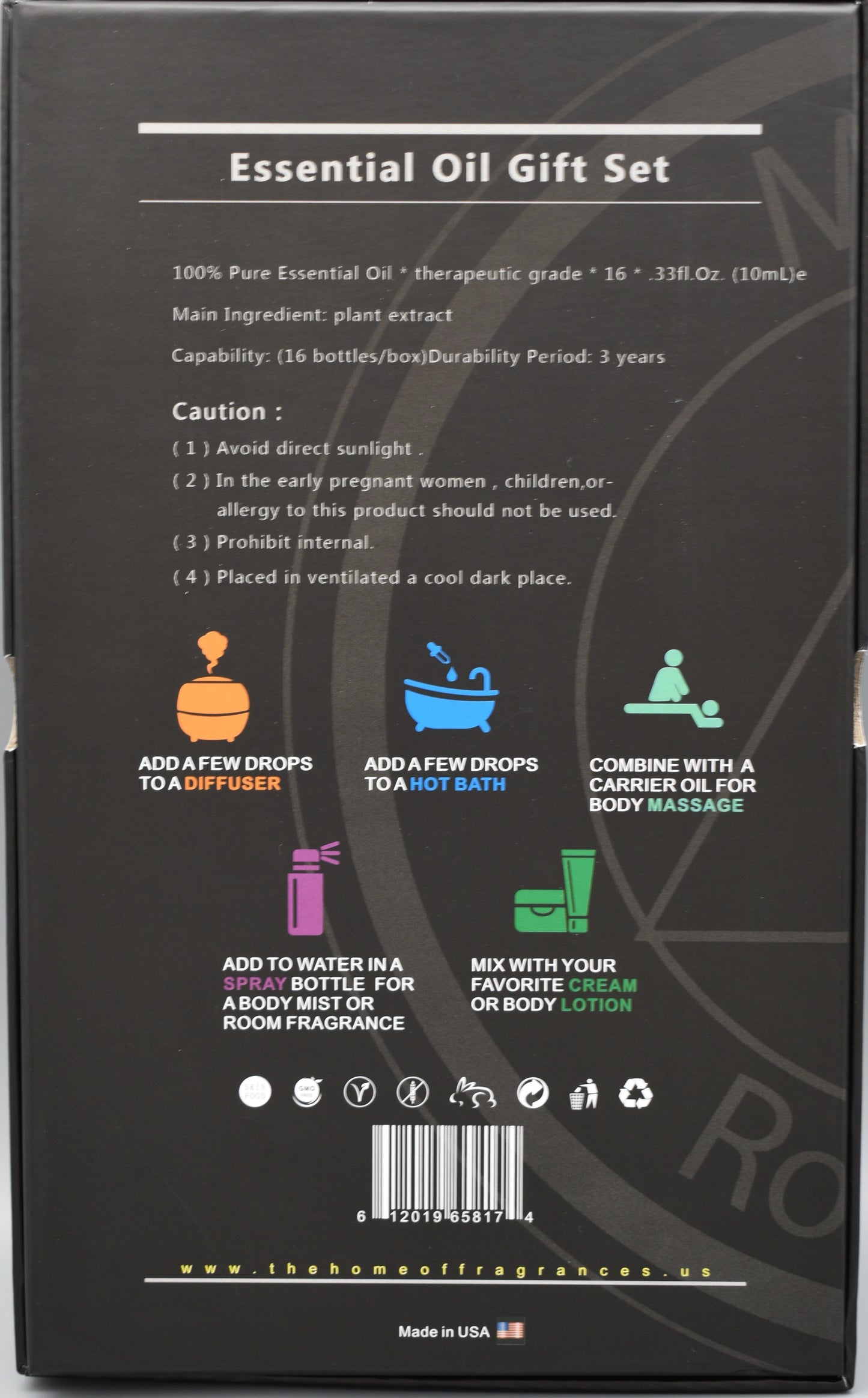 Gift Set 16 Pieces Mystic Romance