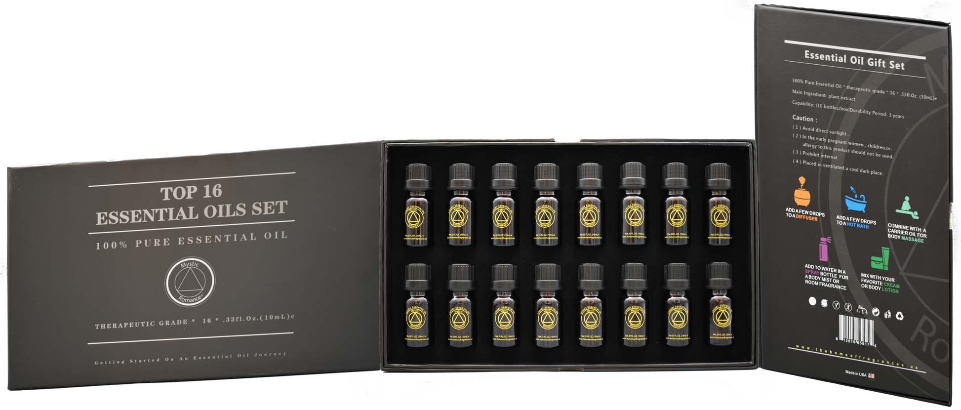 Gift Set 16 Pieces Mystic Romance