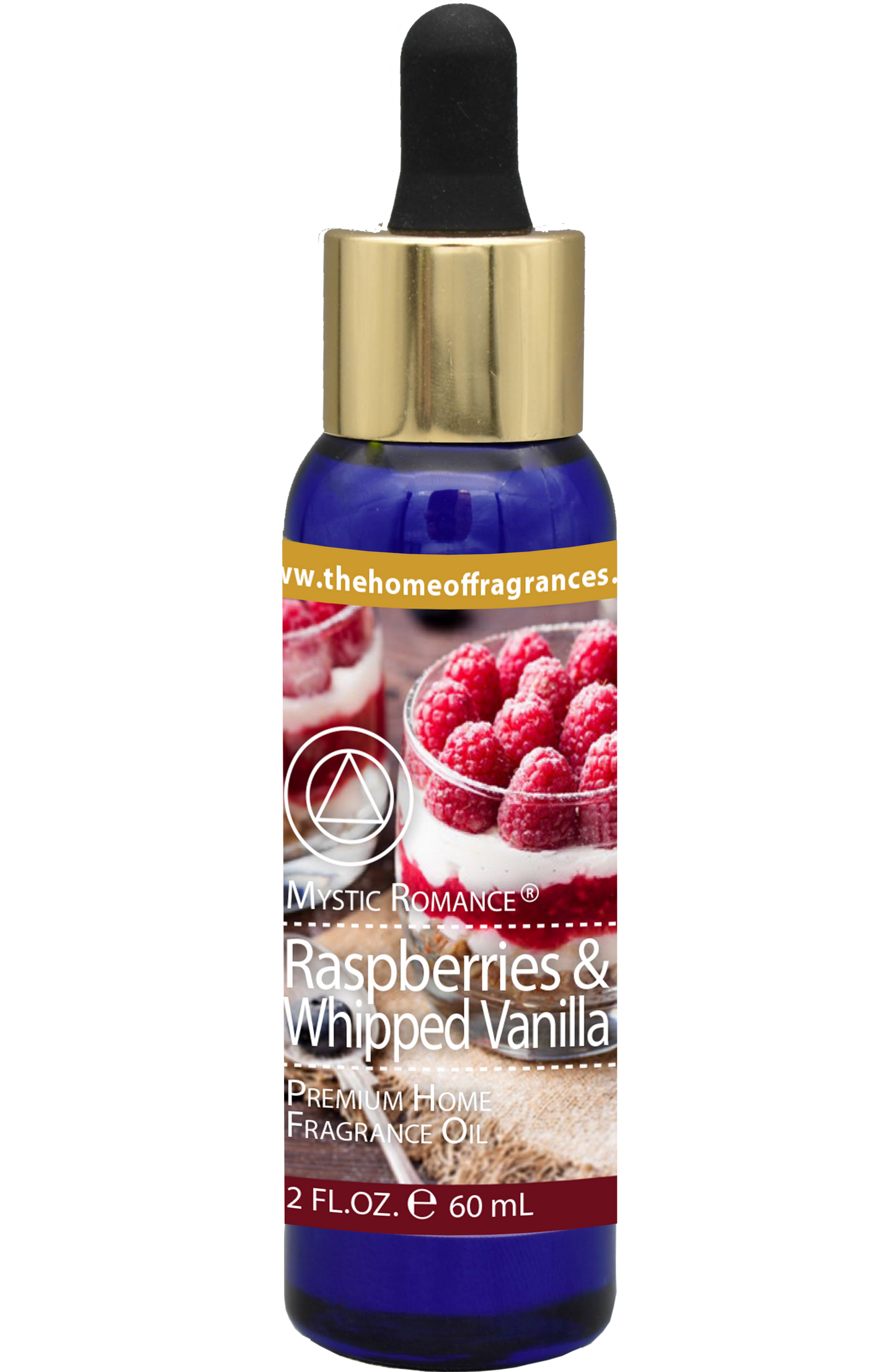 Raspberries & Whipped Vanilla Premium Fragrance Oil 2oz w Dropper