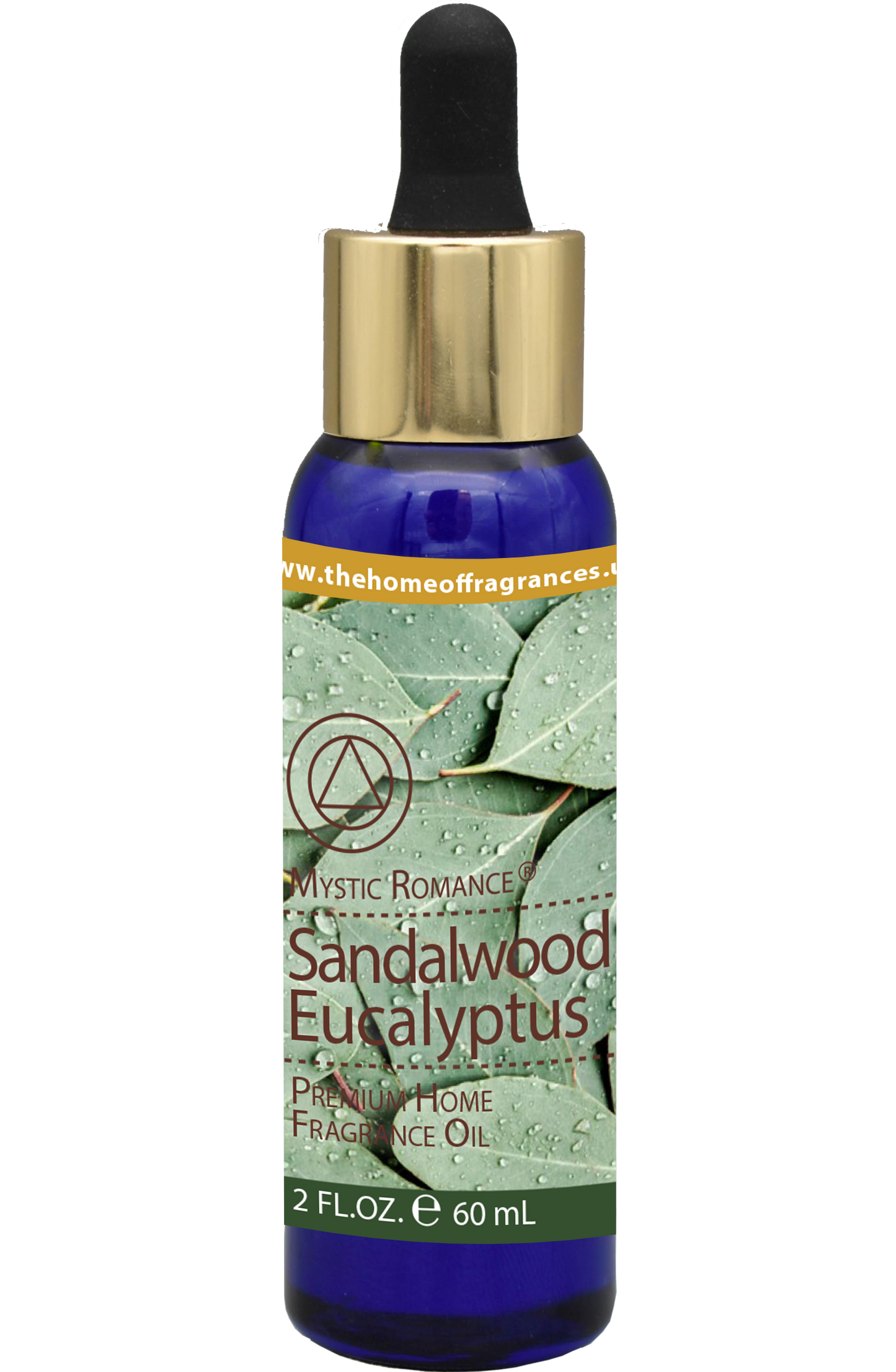 Sandalwood Eucalyptus Premium Fragrance Oil 2oz w Dropper