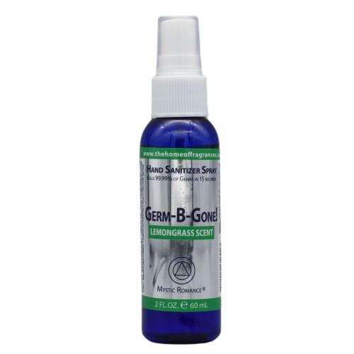 Hand sanitizer Lemongrass scent 2oz Mystic Romance