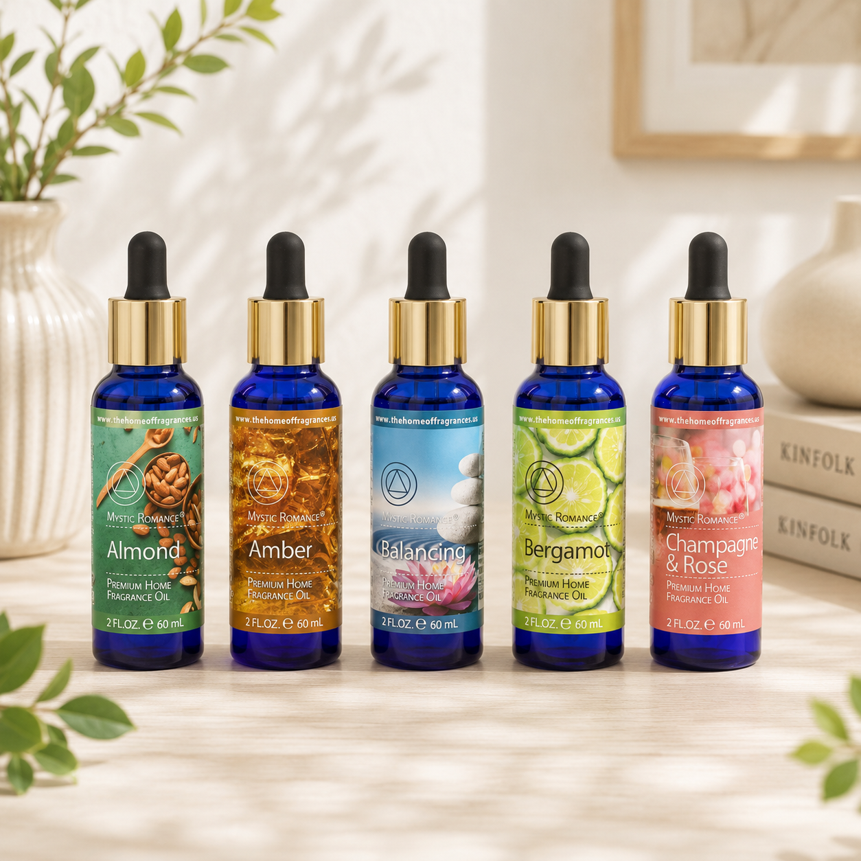 Fragrance Oils with Dropper