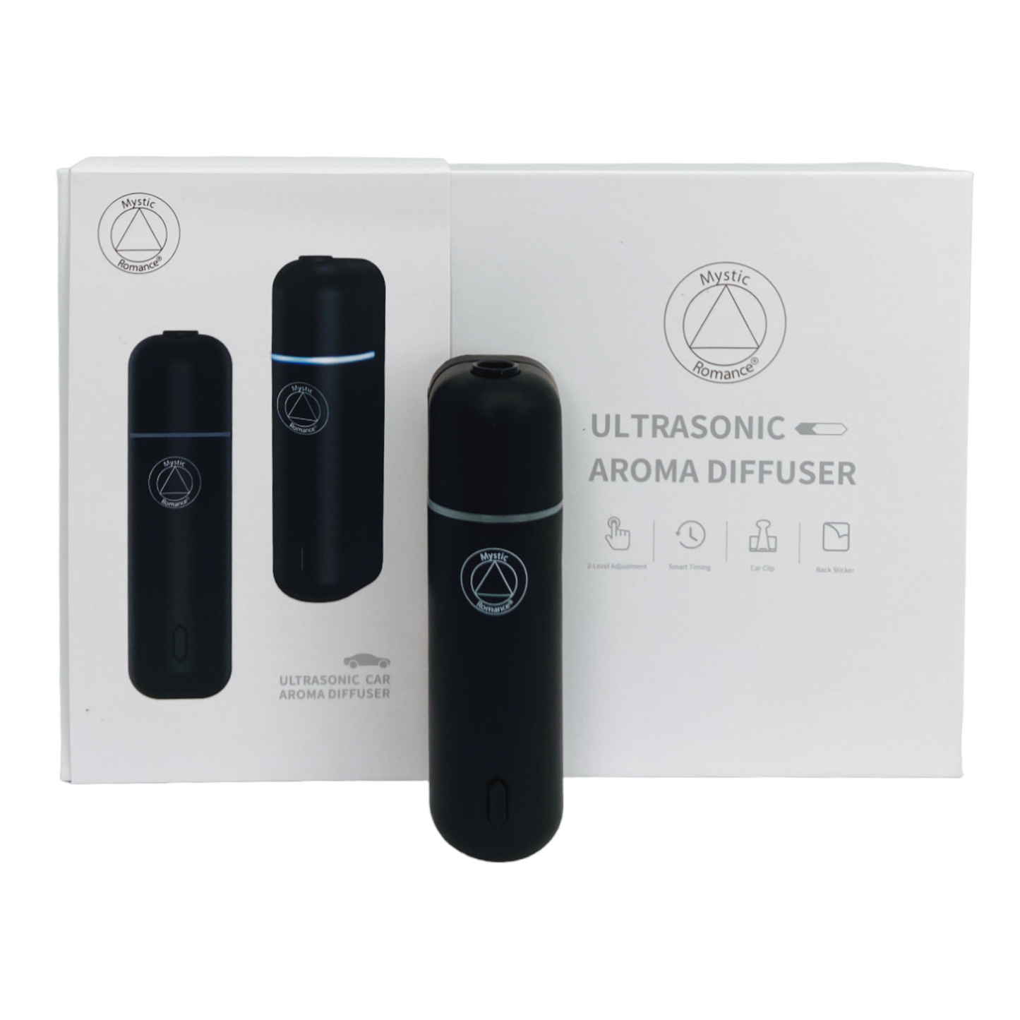 ULTRASONIC CAR AROMA DIFFUSER-SET 6 FRAGRANCES 69008