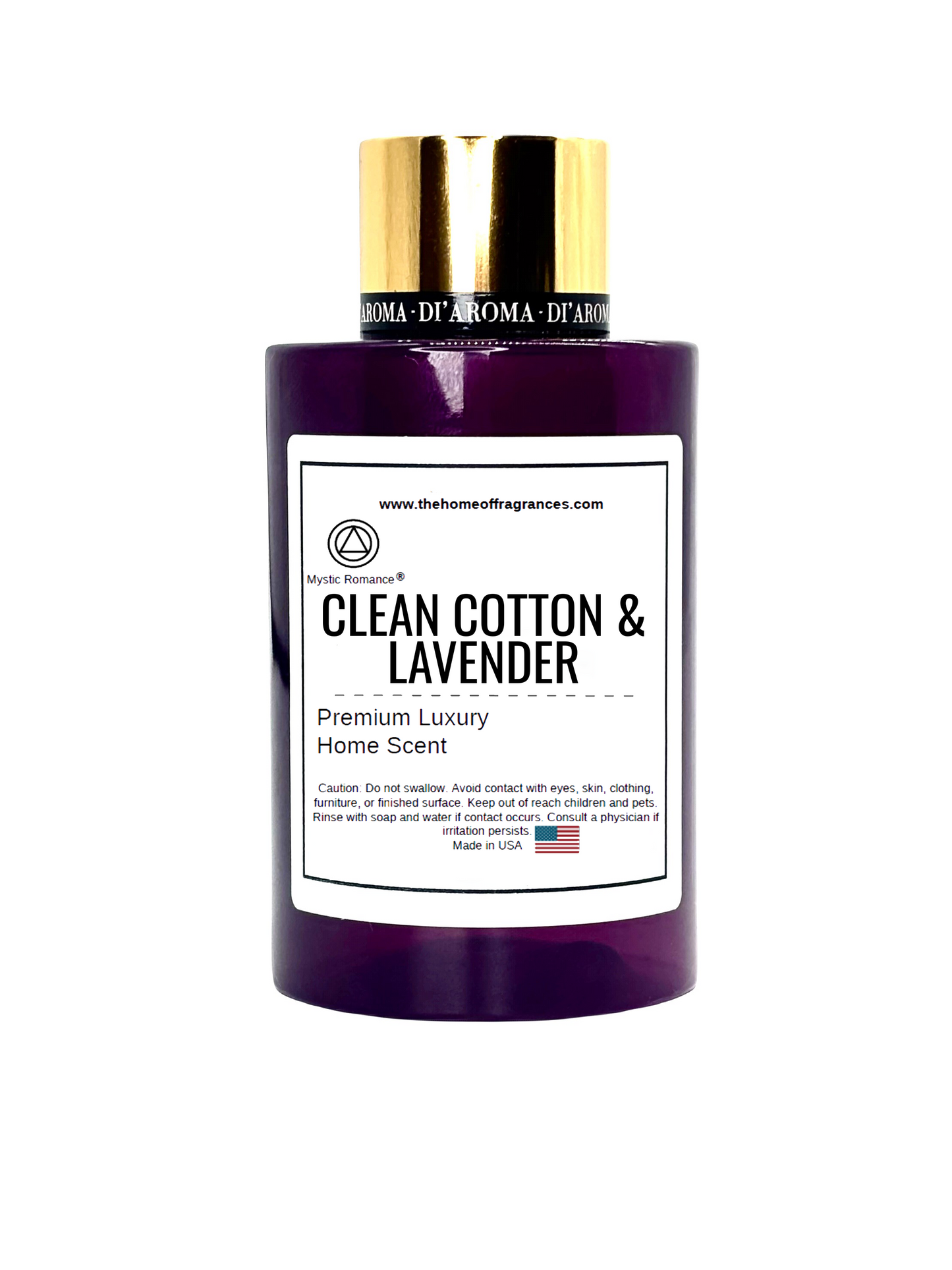 Clean Cotton & Lavender HVAC Scent 120ml Purple Bottle