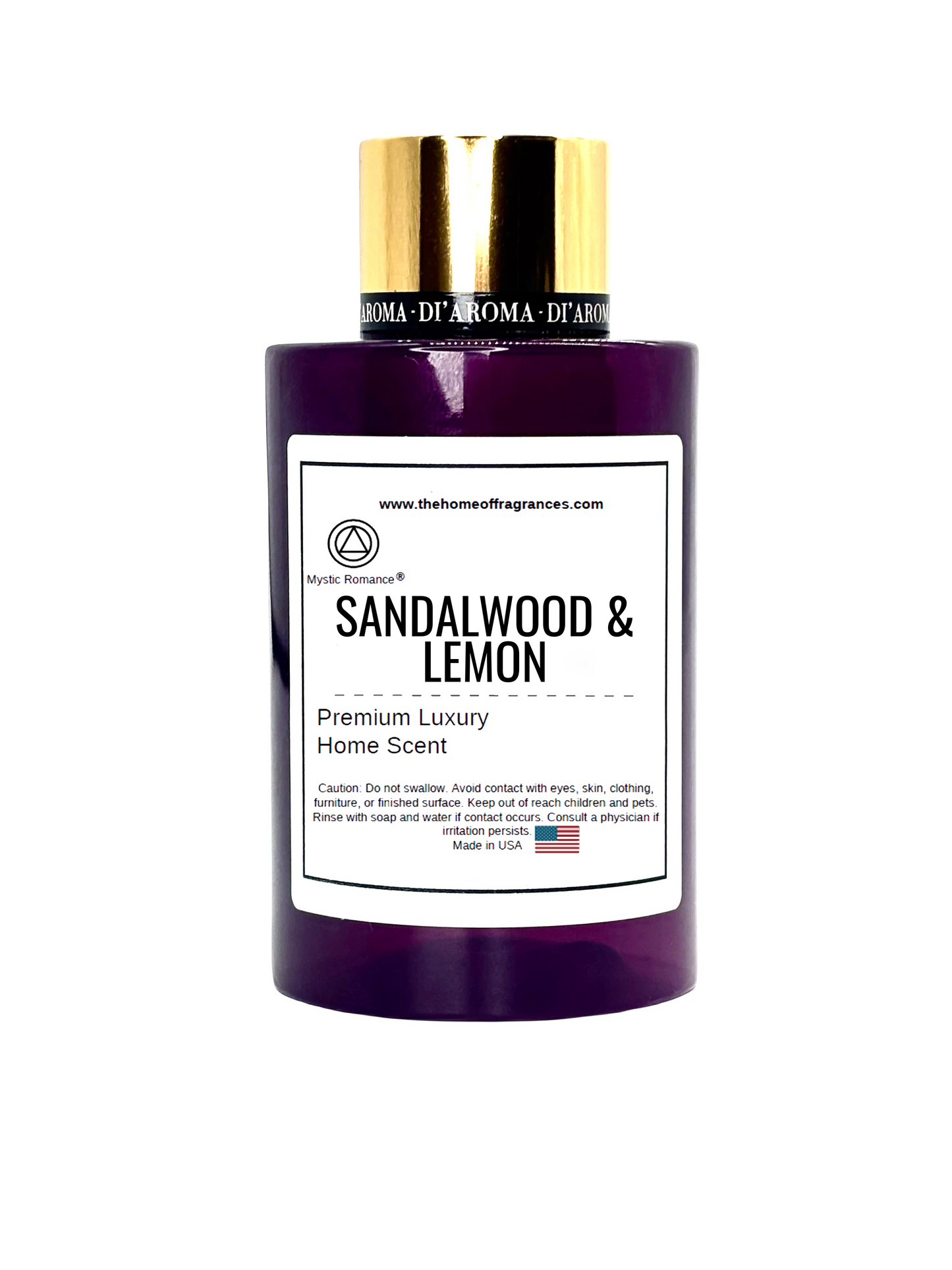 Sandalwood & Lemon HVAC Scent 120ml Purple Bottle