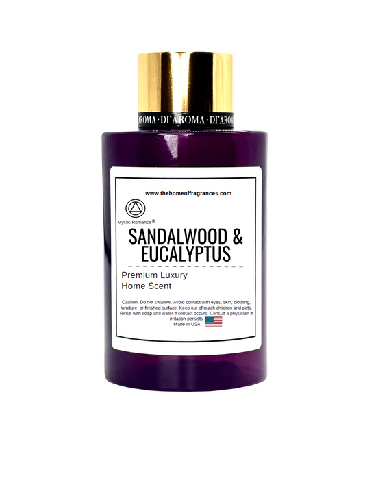 Sandalwood Eucalyptus HVAC Scent 120ml Purple Bottle