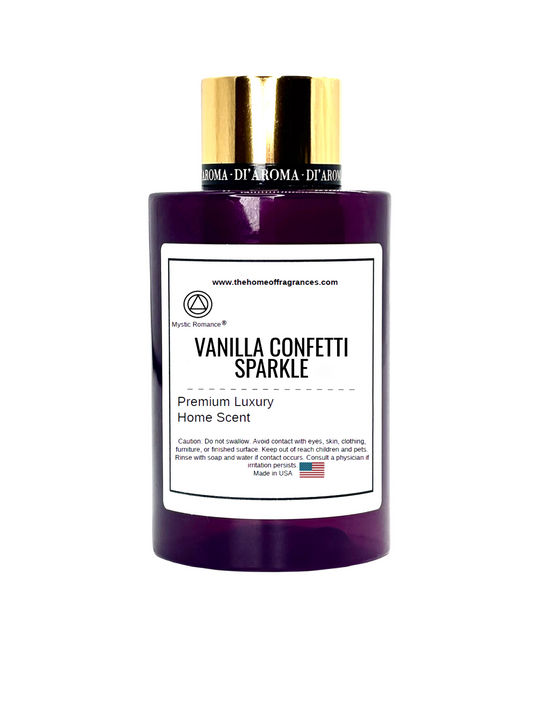 Vanilla Confetti Sparkle HVAC Scent 120ml Purple Bottle