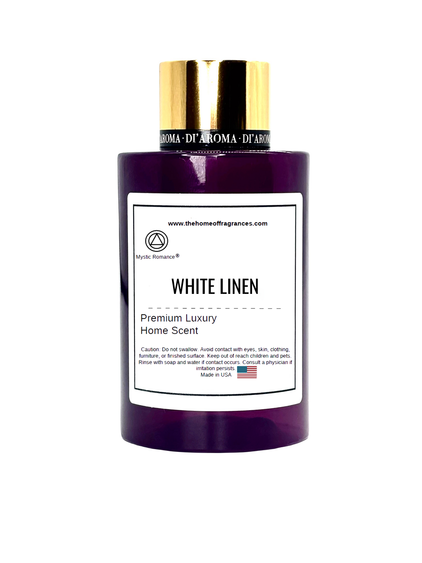 White Linen HVAC Scent 120ml Purple Bottle