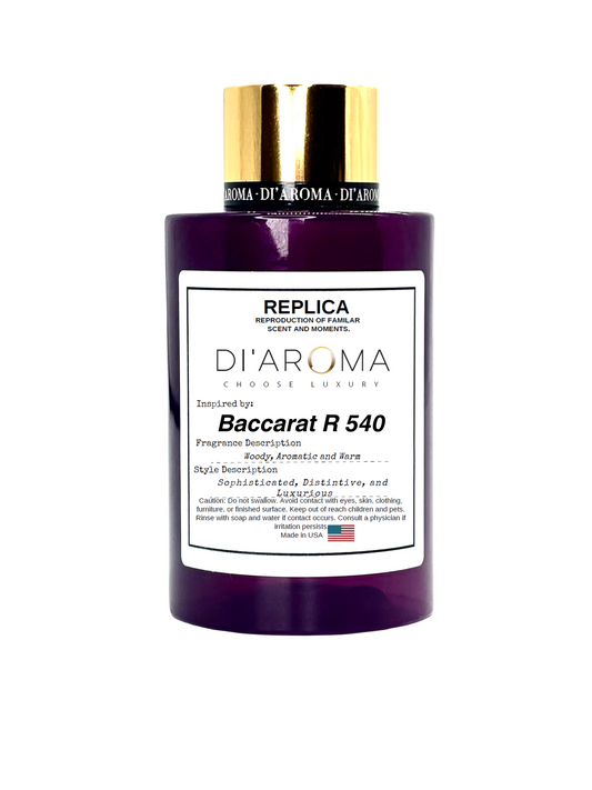 Inspired by: Baccarat Rouge 540* HVAC- Replica Collection 120ml Purple Bottle