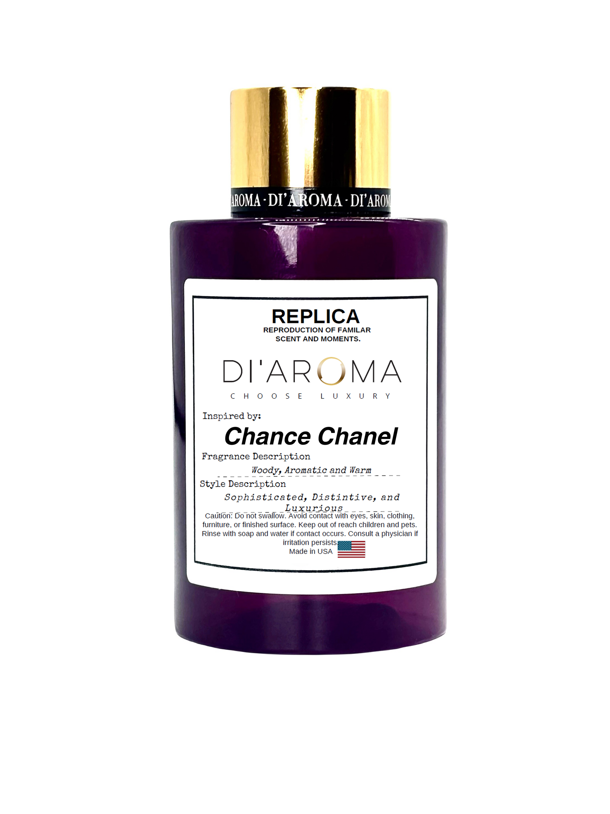 Inspired by: Chance Chanel HVAC- Replica Collection 120ml Purple Bottle