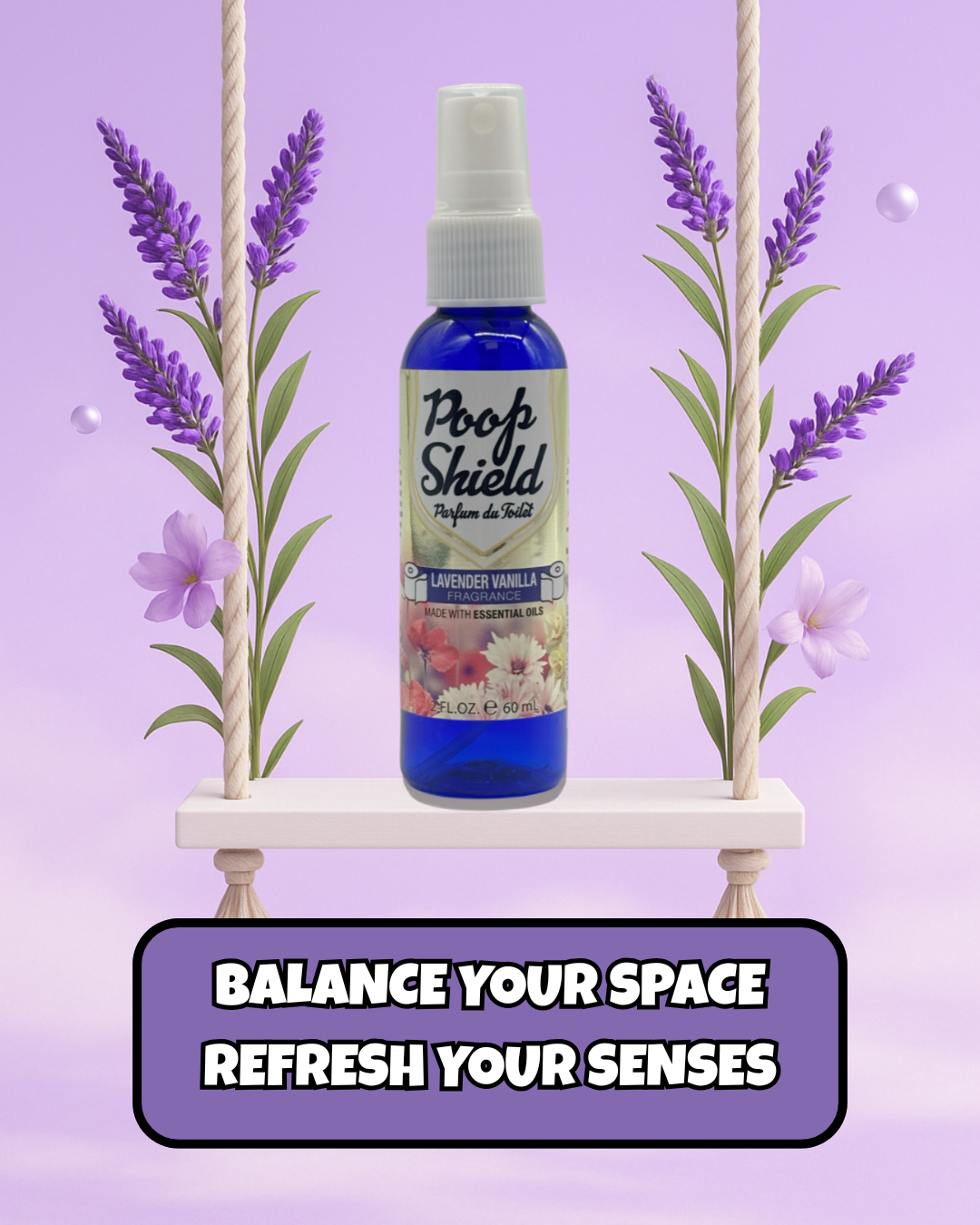Mystic Romance Poop Shield Lavender Vanilla