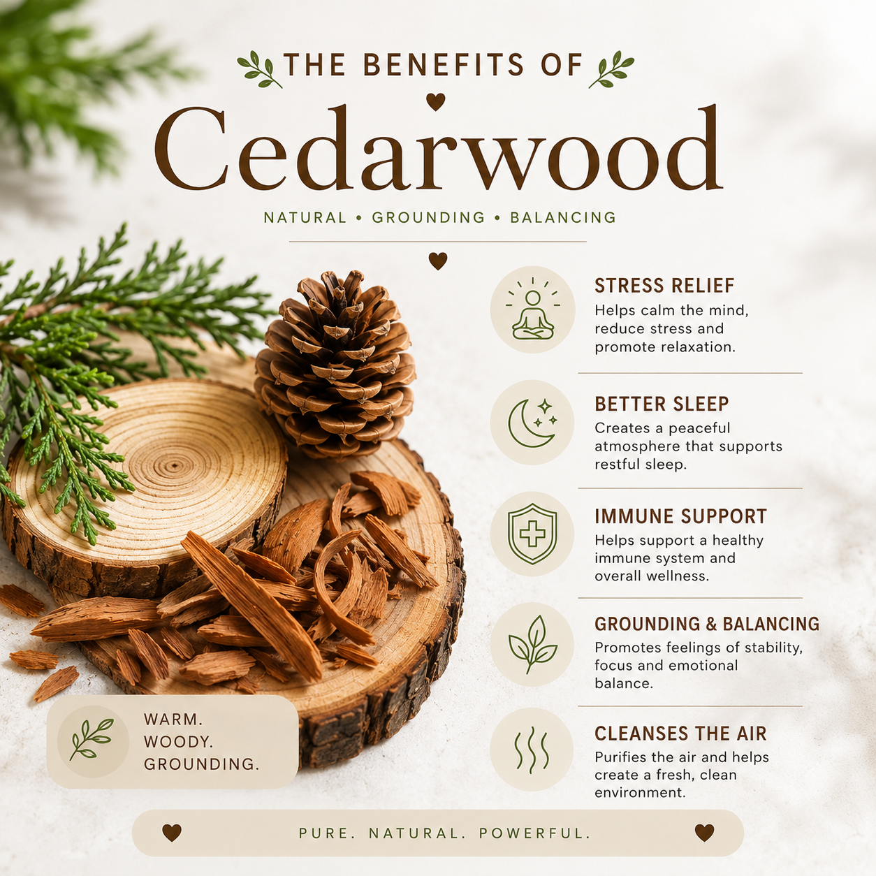 Cedarwood Essential Oil 4 Fl Oz
