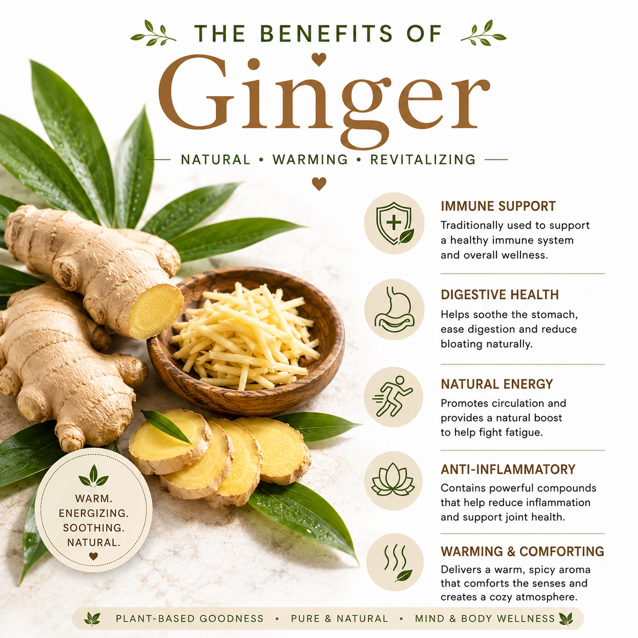 Ginger Essential Oil 4 Fl Oz