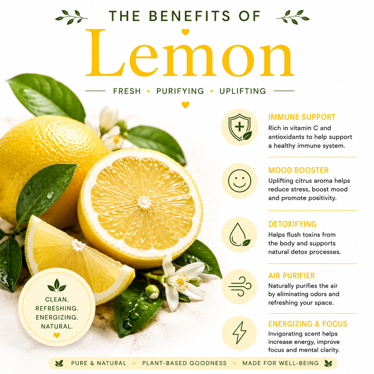 Lemon Essential Oil 4 Fl Oz