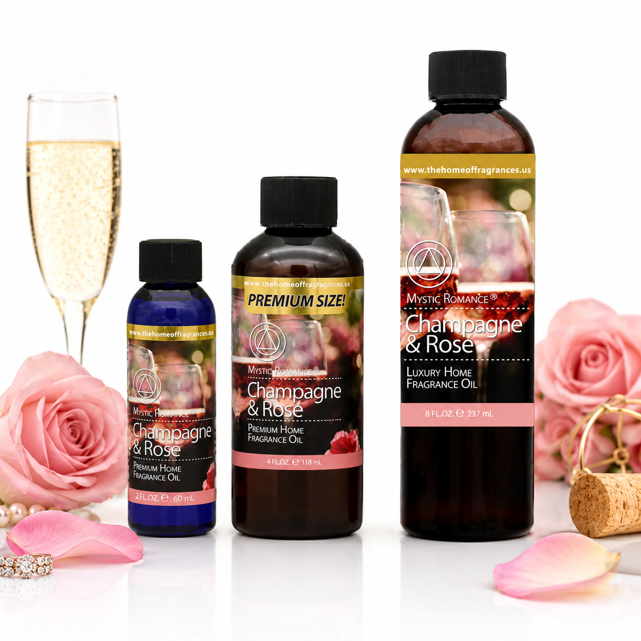 Champagne & Rose Fragrance oil