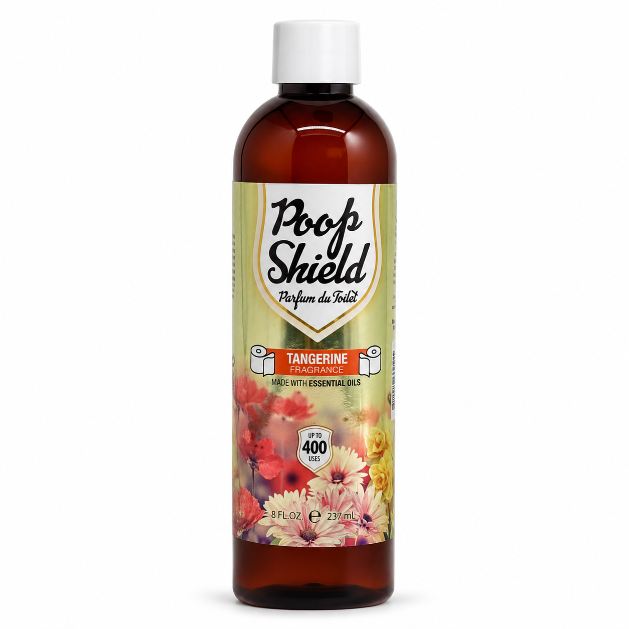Tangerine Poop Shield Refill 8 Fl Oz