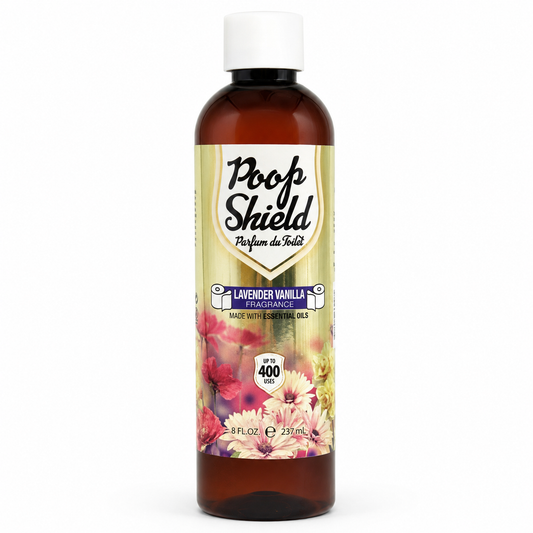 Lavender Vanilla Poop Shield Refill 8 Fl Oz