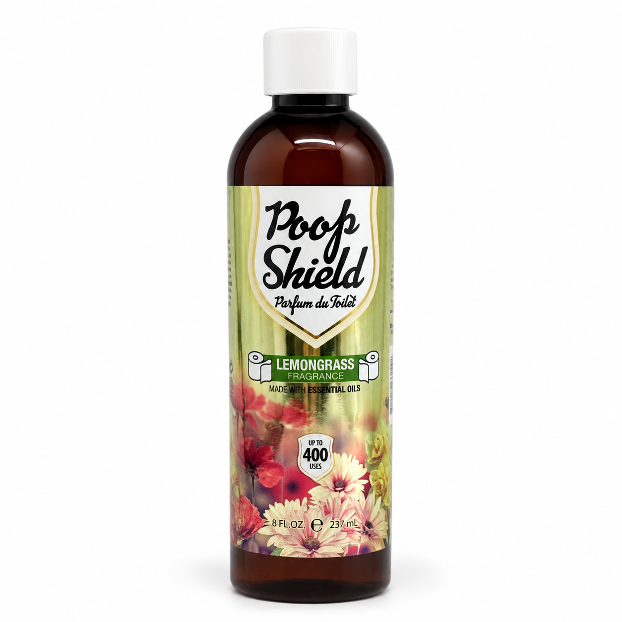 Lemongrass Poop Shield Refill 8 Fl Oz
