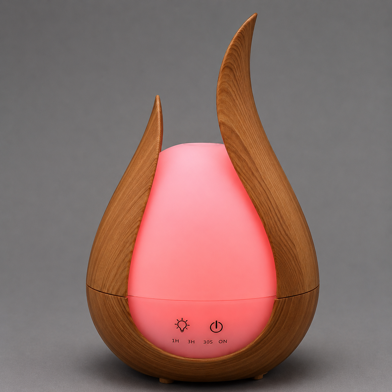 Ultrasonic Aroma Diffuser 200ml – Fragrance Oil Diffuser with LED Ambient Light 66220
