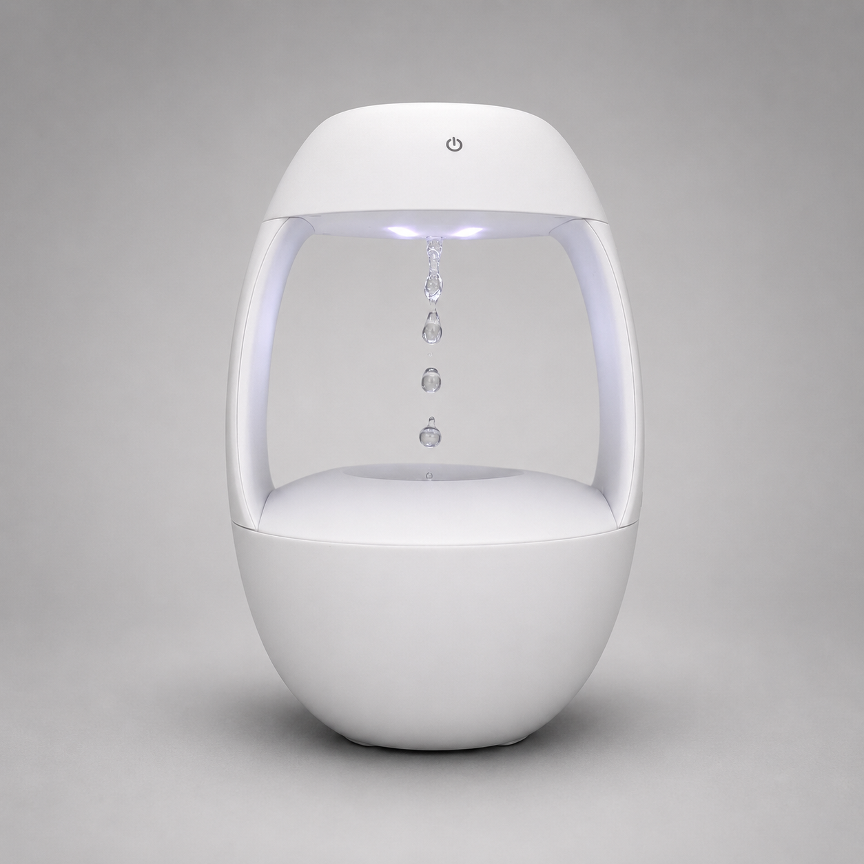 Antigravity Ultrasonic Diffuser 300ml – Fragrance Oil Diffuser with LED Light & Floating Water Drop Effect 68721