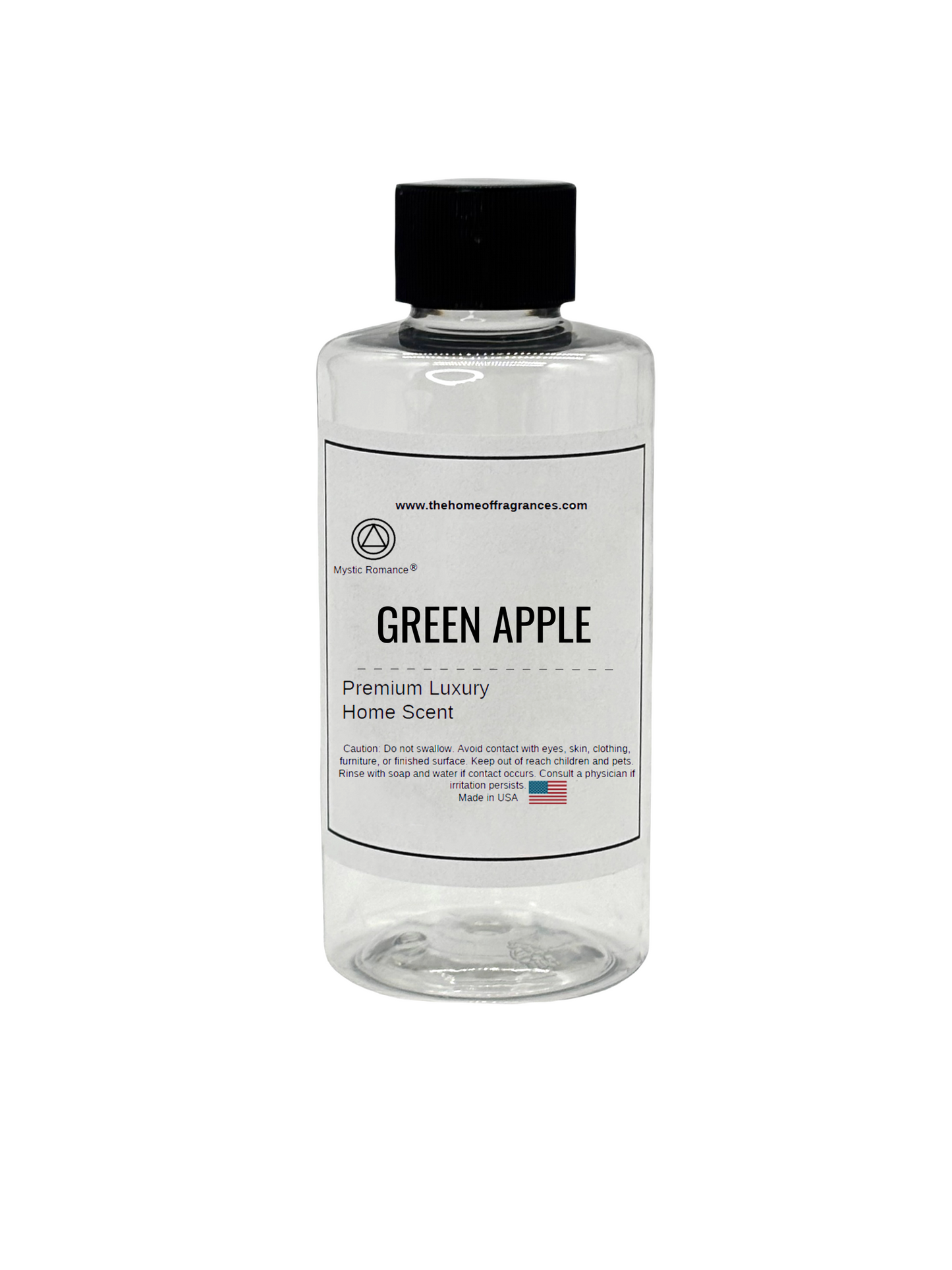 Green Apple HVAC Scent 160ml Clear Bottle