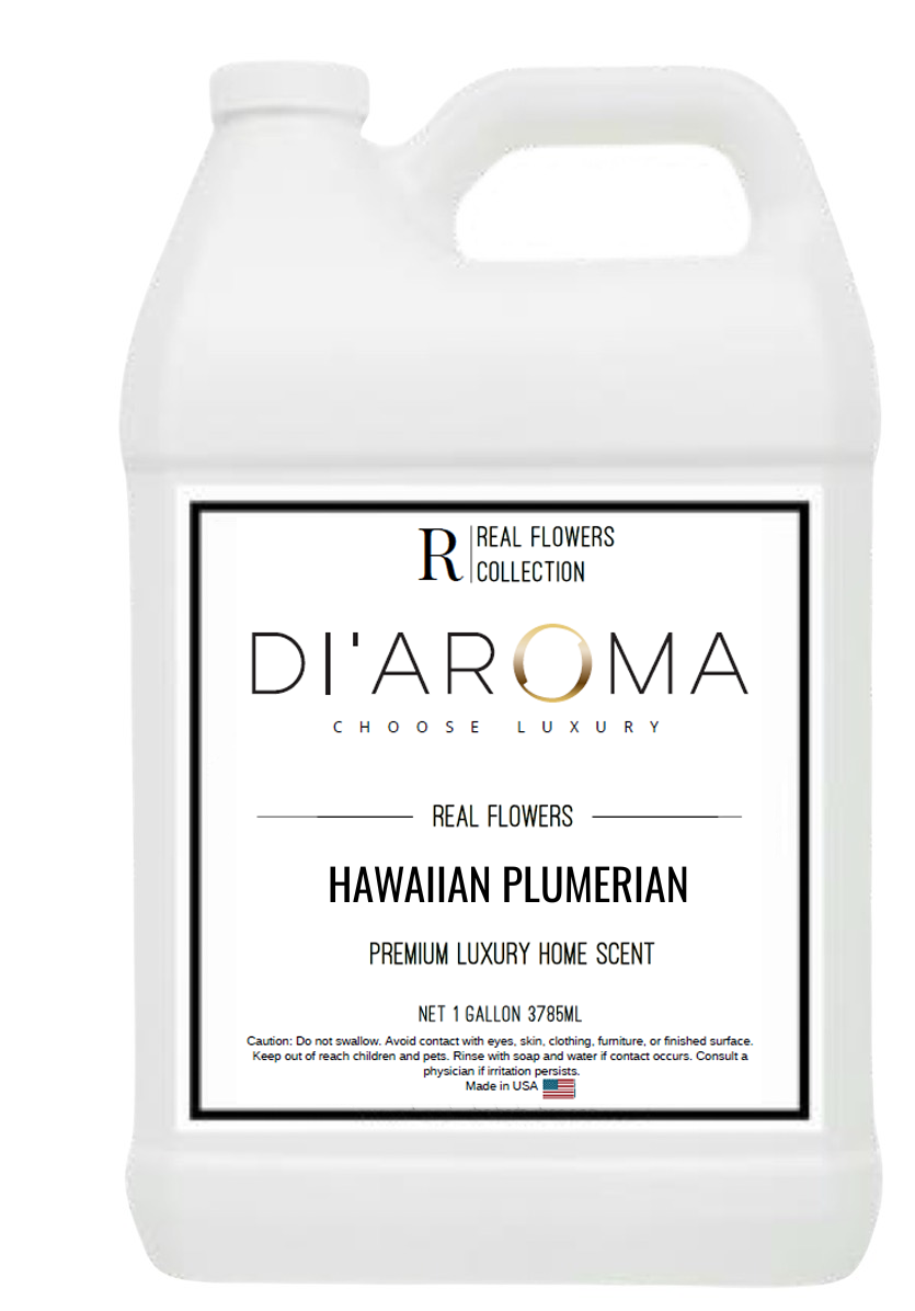 Hawaiian Plumeria HVAC Real Flowers Collection Gallon