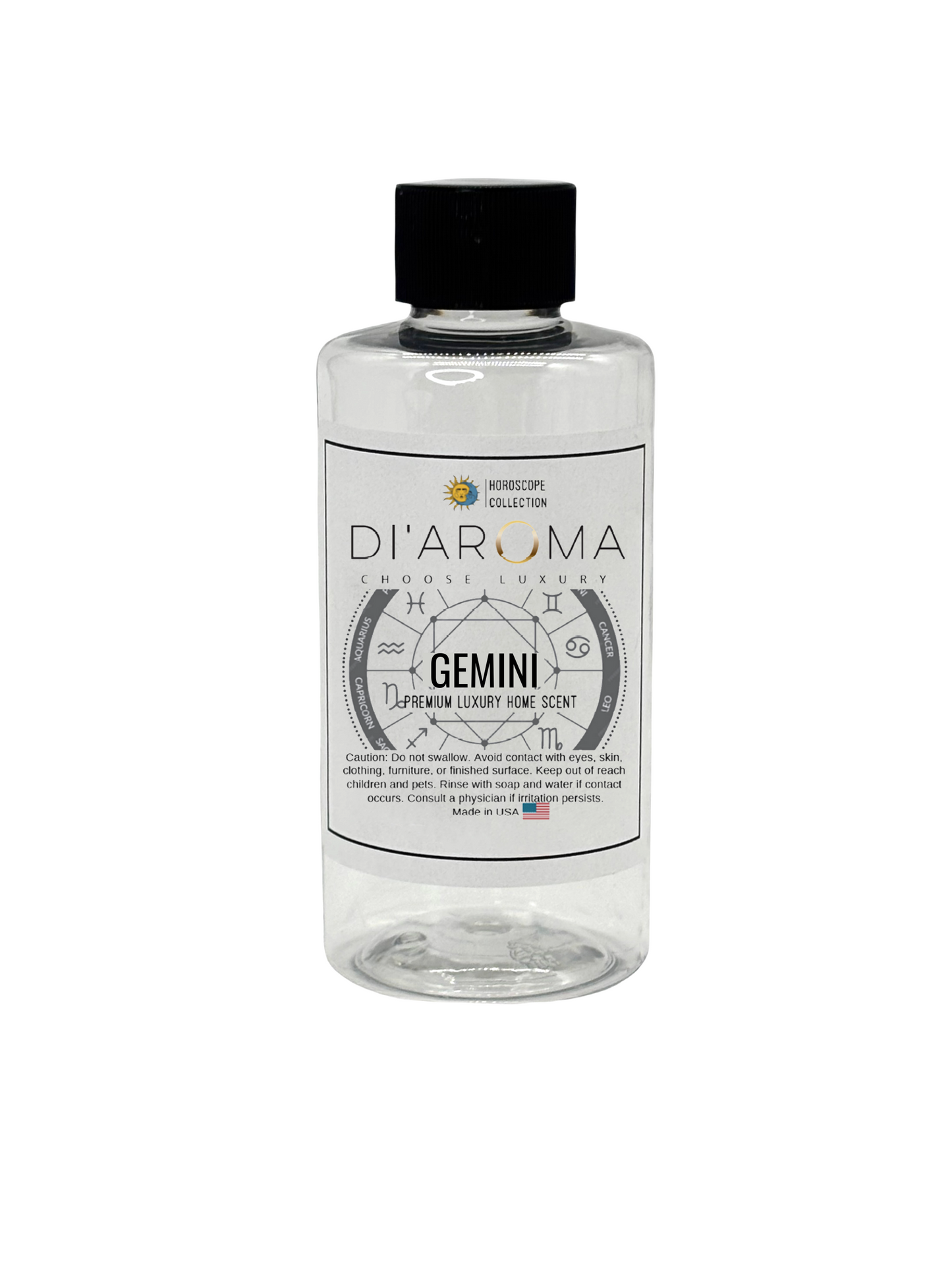 Gemini - Horoscope collection 160ml Clear Bottle