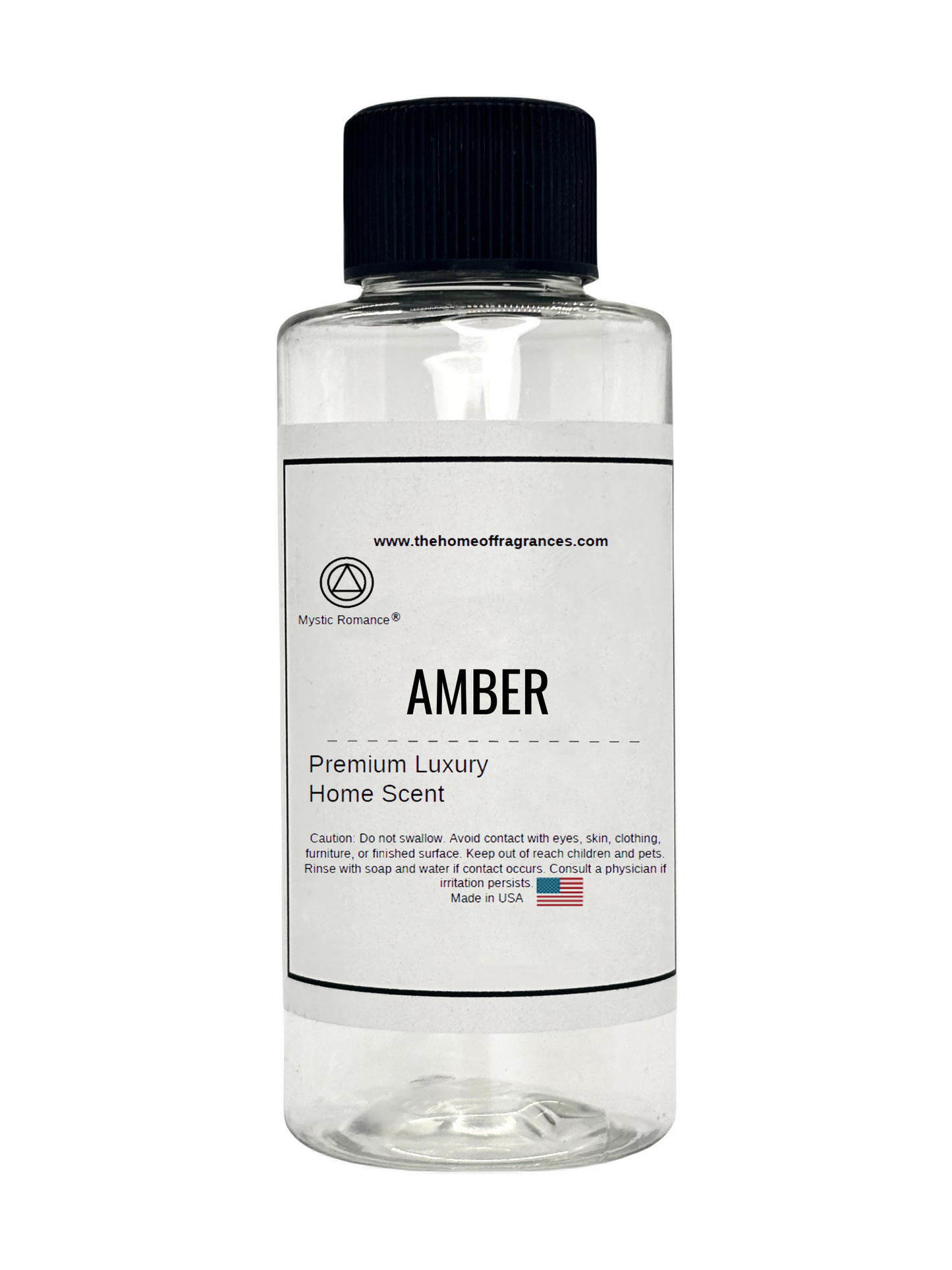 Amber HVAC Scent 60ml Clear Bottle