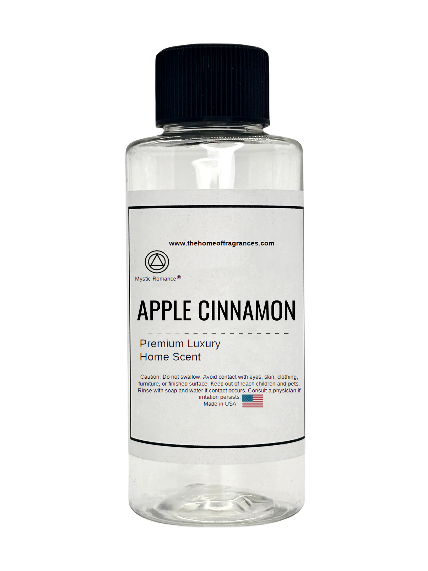 Apple Cinnamon HVAC Scent 60ml Clear Bottle