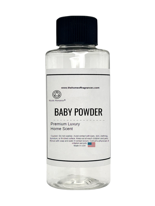 Baby Powder HVAC Scent 60ml Clear Bottle