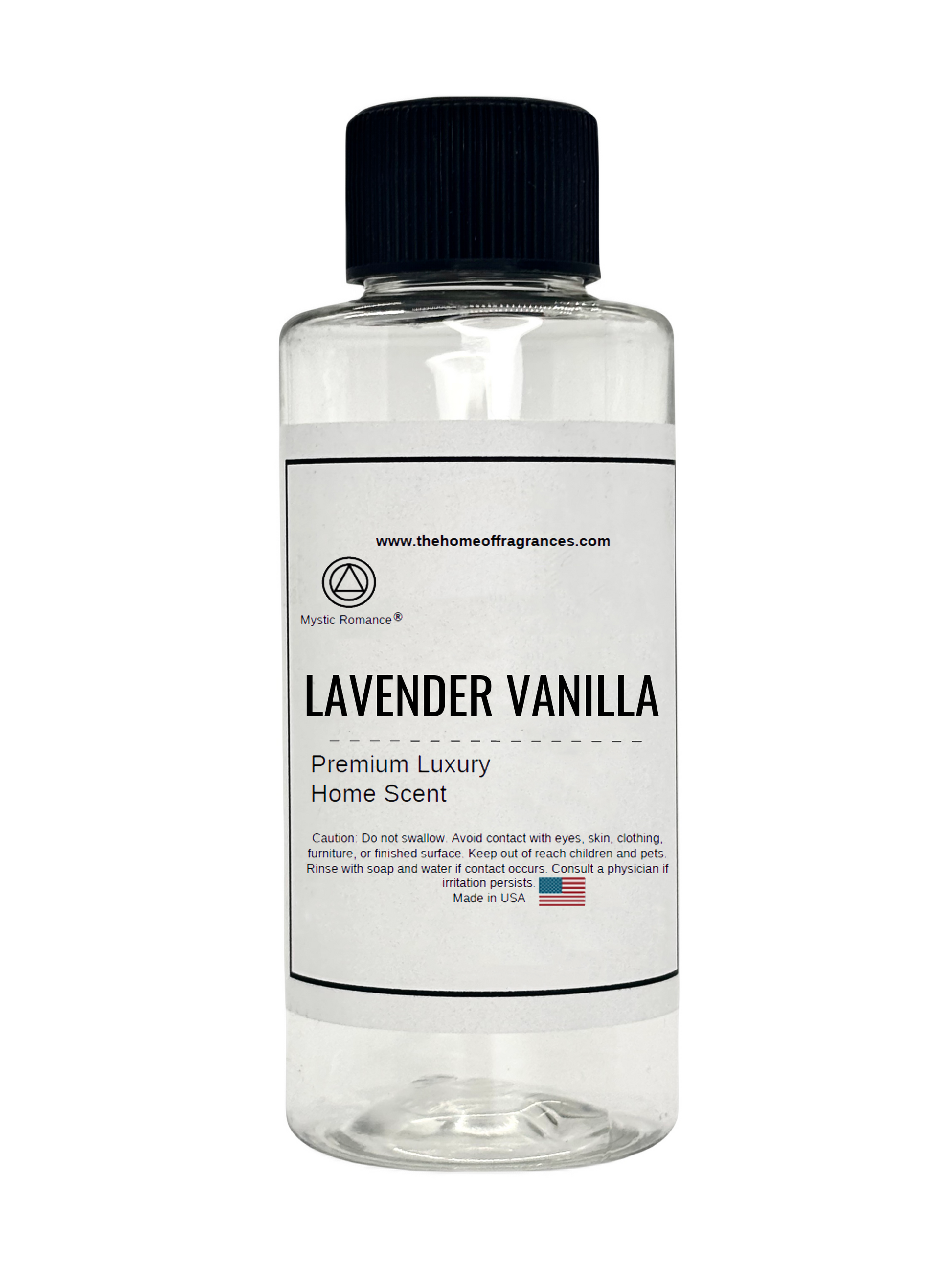 Lavender Vanilla HVAC Scent 60ml Clear Bottle
