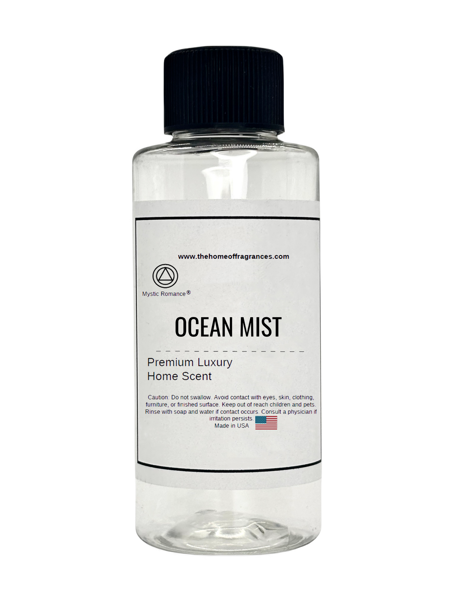 Ocean Mist HVAC Scent 60ml Clear Bottle