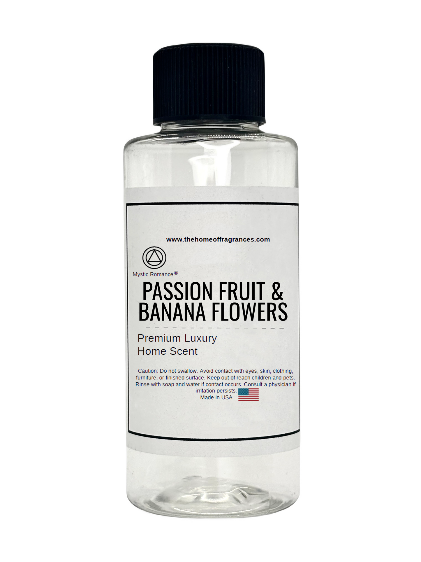 Passion Fruit & Banana Flowers HVAC Scent 60ml Clear Bottle