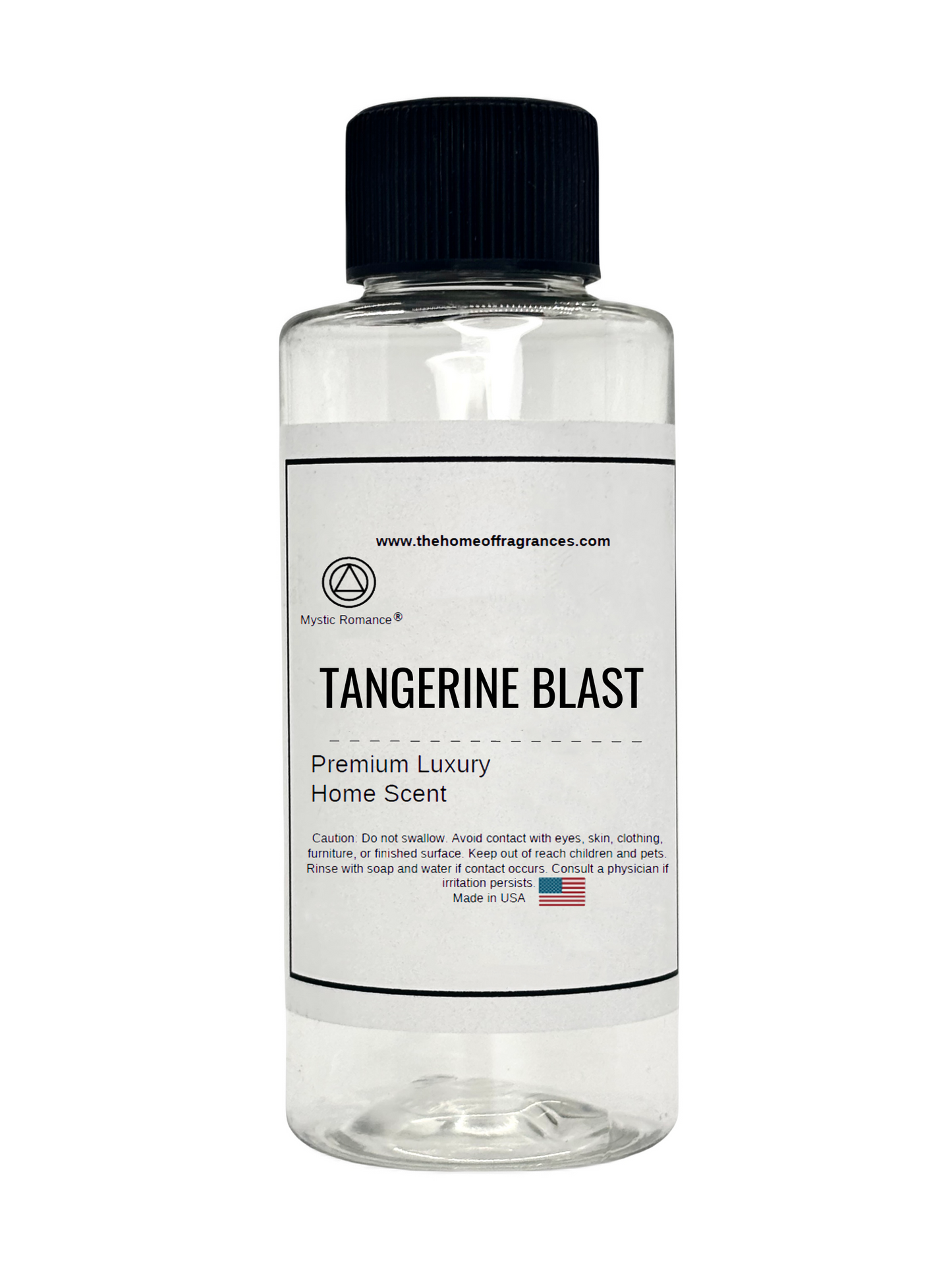 Tangerine Blast HVAC Scent 60ml Clear Bottle