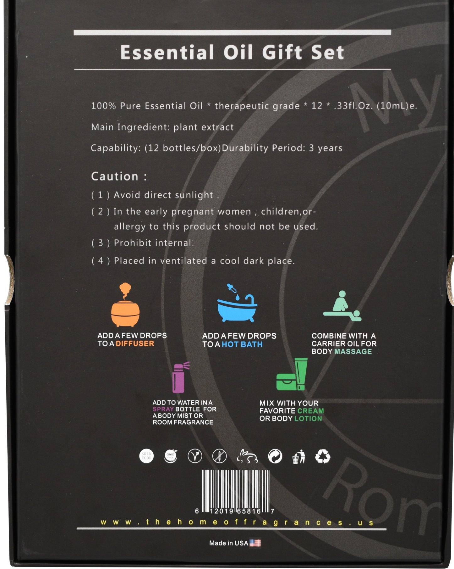 Gift Set 12 Pieces Mystic Romance