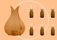 Set of WIFI Diffuser (65576) with 6 Essential Oils