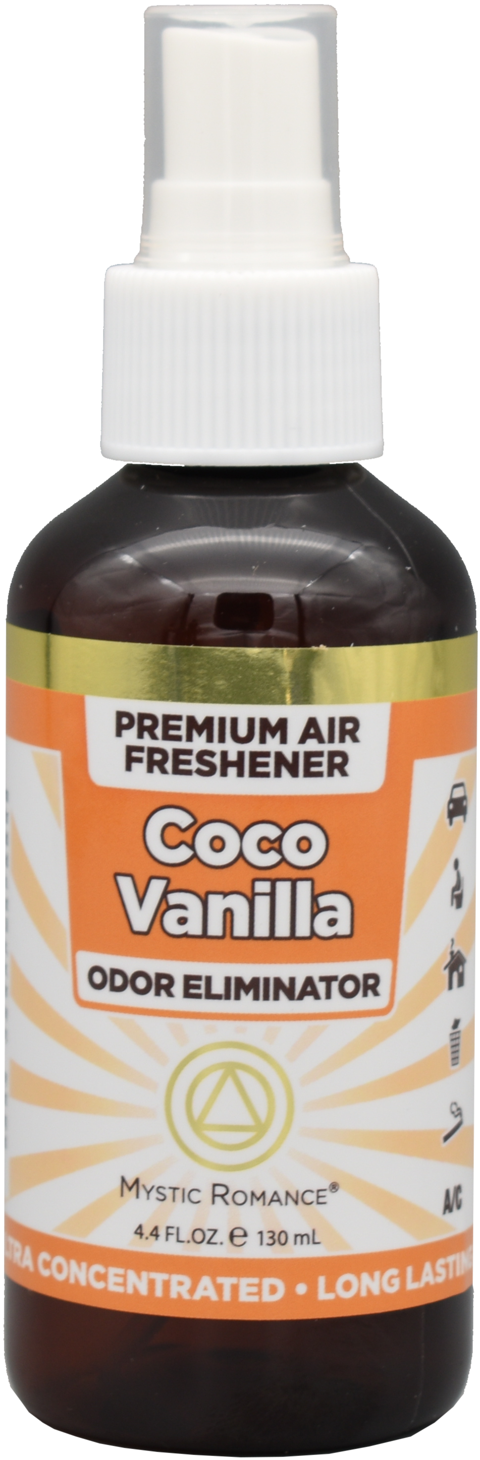 Coco Vanilla Air Freshener 4oz Mystic Romance