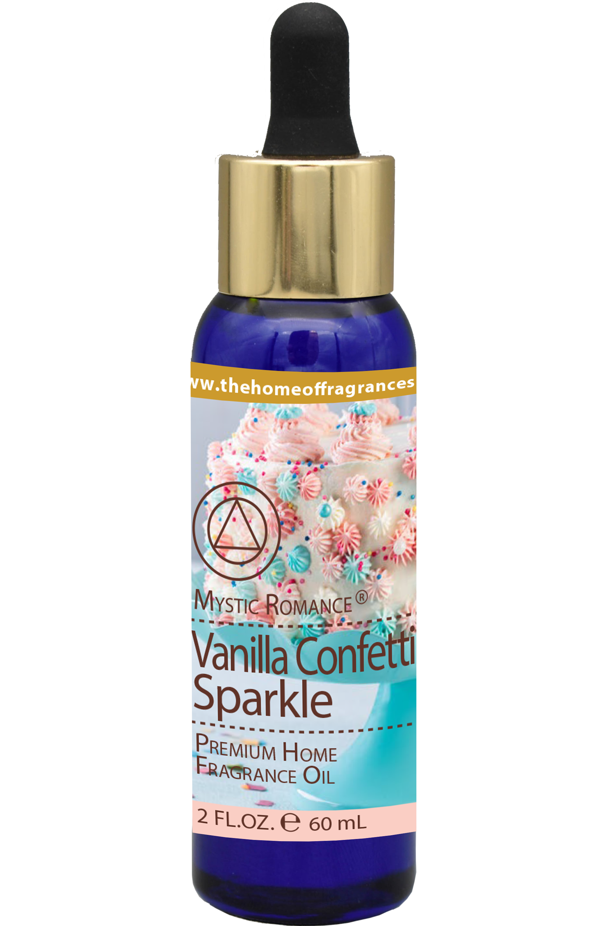 Vanilla Confetti Sparkle Premium Fragrance Oil 2oz w Dropper